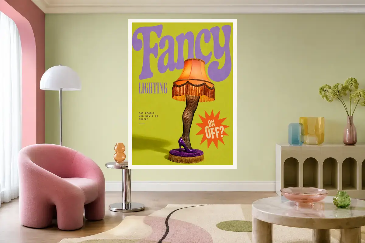 Fancy Lighting shown in a styled interior