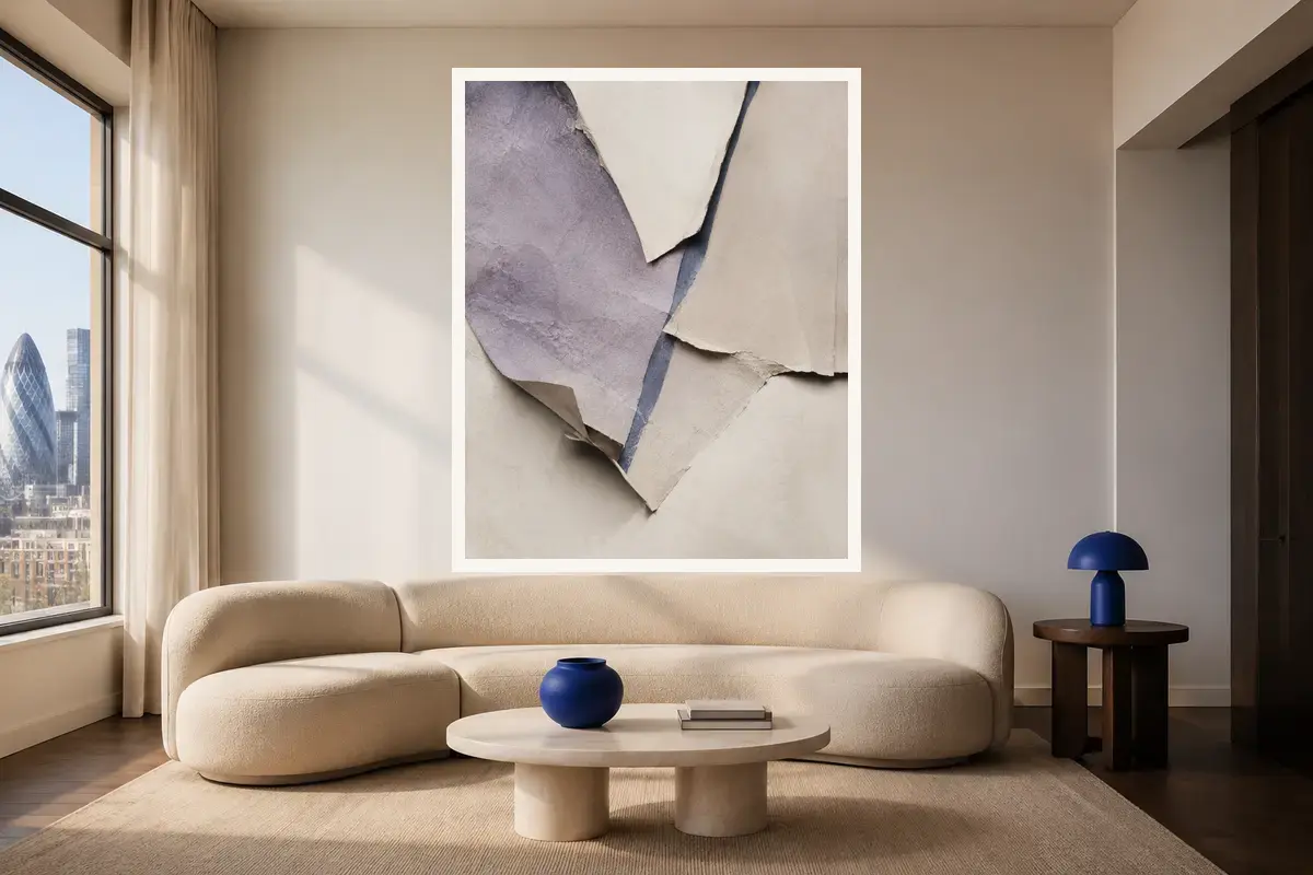 Folded Weather shown in a styled interior