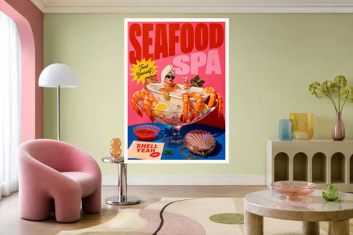 Seafood Spa shown in a styled interior