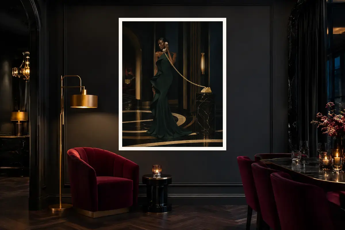 Velvet Rope shown in a styled interior