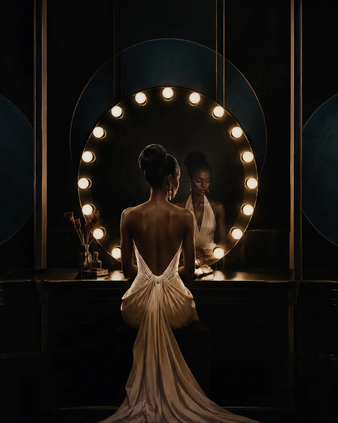Midnight Dressing Room contemporary art print