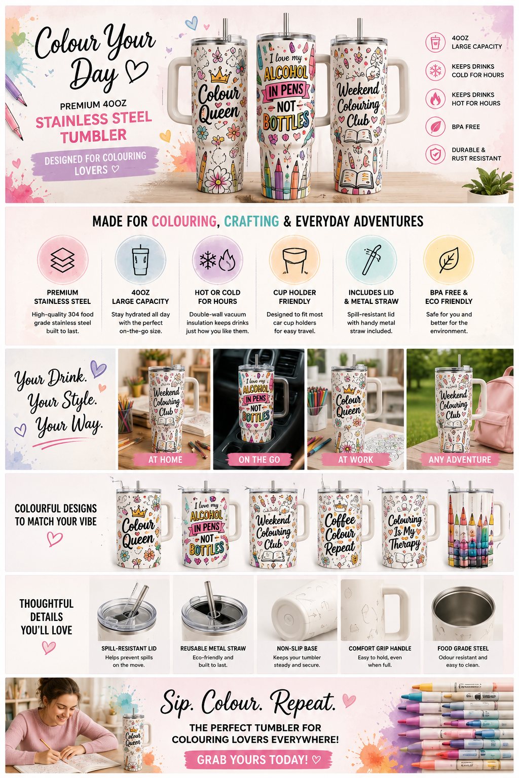 Colouring Merchandise